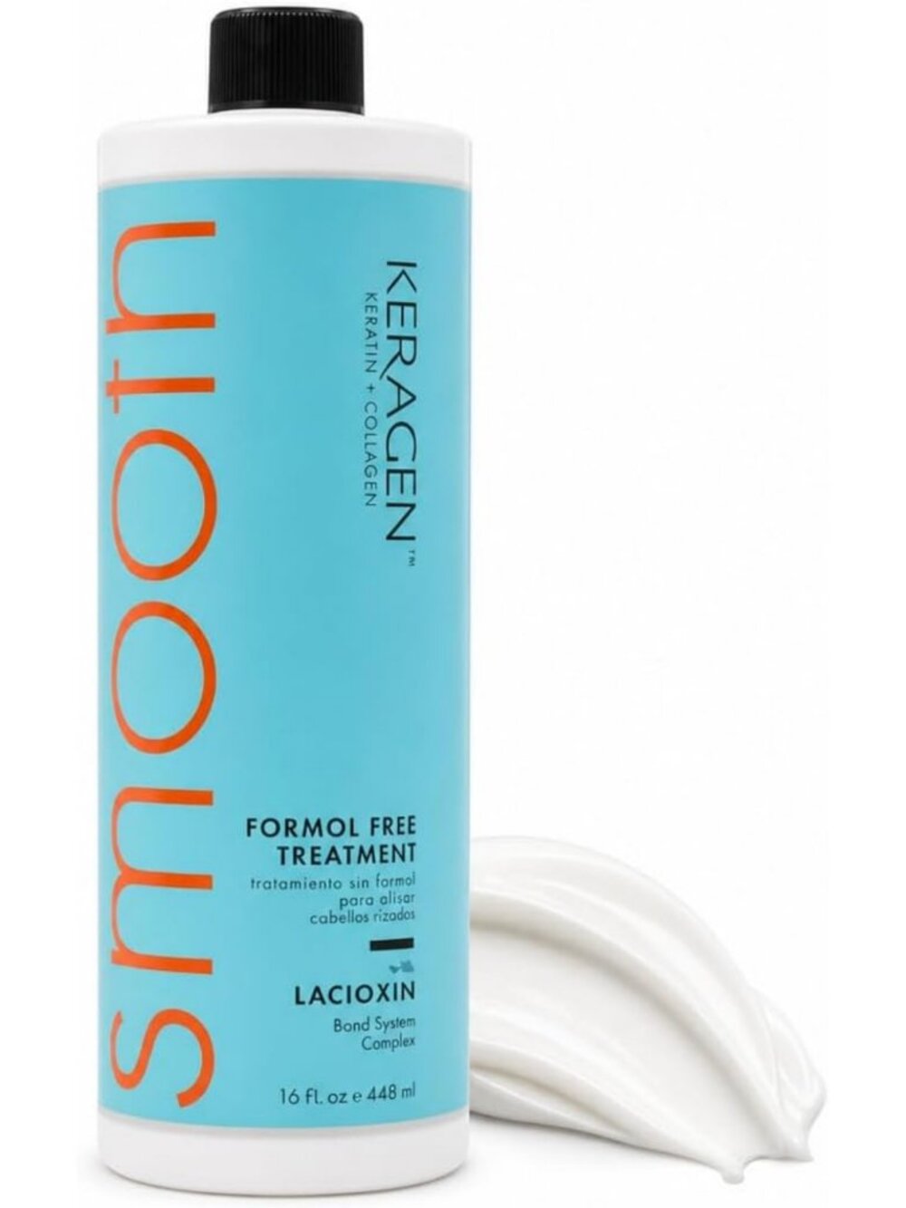 At-Home Keratin Smoothing Treatment for Frizz Control, 16 oz - Smooth & Shine!